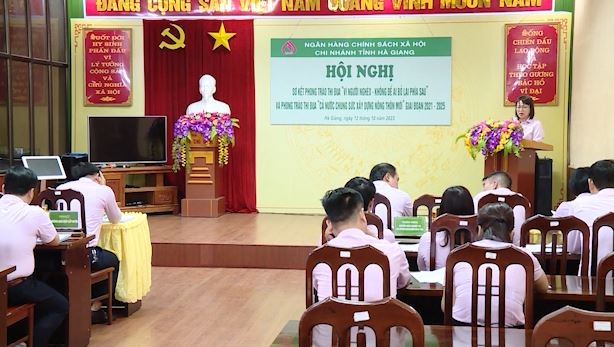 Ngân hàng CSXH tỉnh Hà Giang một năm vượt khó - Ngày 21/01/2024