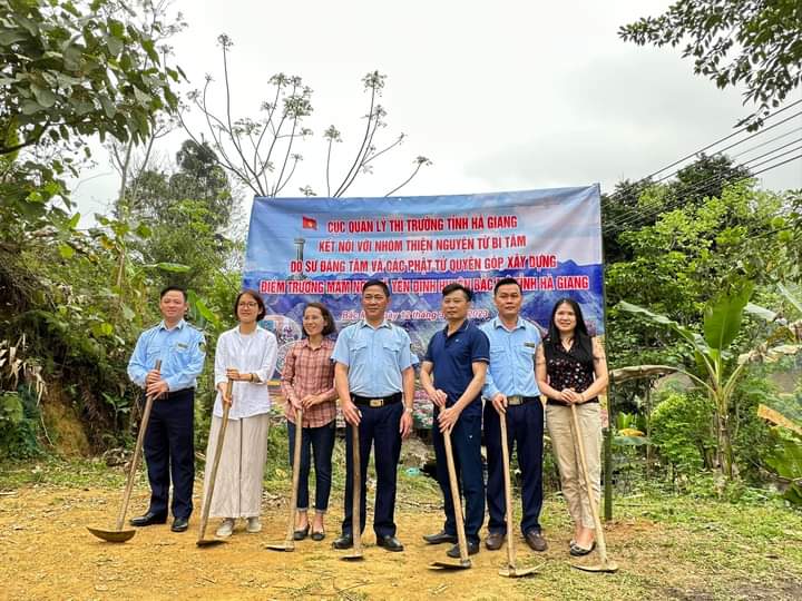 Lễ khởi công xây dựng điểm trường Mầm non thôn Nà Khuổng, xã Yên Định, huyện Bắc Mê