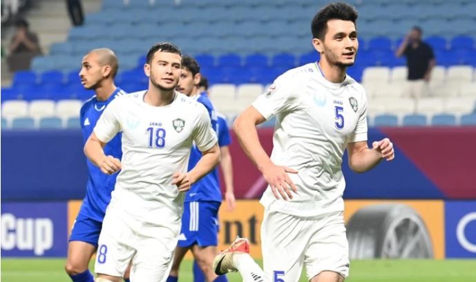 U23 Uzbekistan thắng đậm U23 Kuwait, cùng U23 Việt Nam vào tứ kết