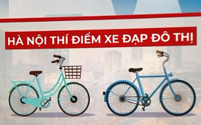 Hà Nội sẽ thí điểm xe đạp công cộng
