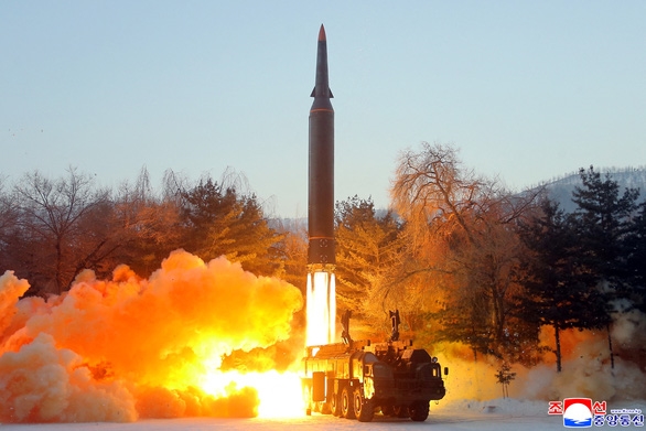 Triều Tiên tuyên bố phóng thử thành công tên lửa siêu thanh