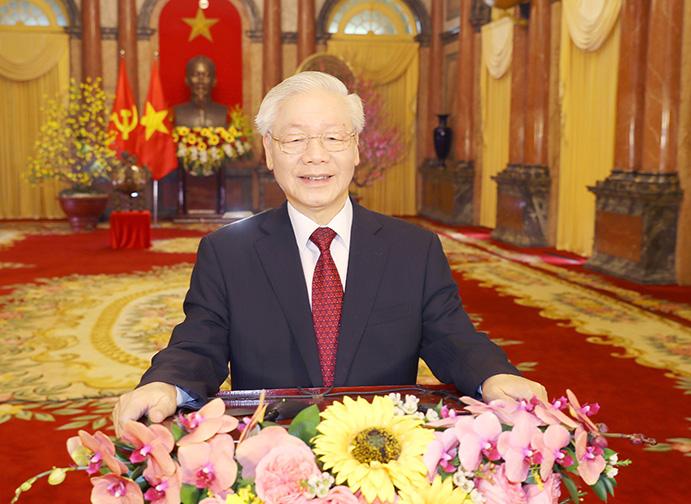 Tổng Bí thư, Chủ tịch nước Nguyễn Phú Trọng chúc Tết Tân Sửu - 2021