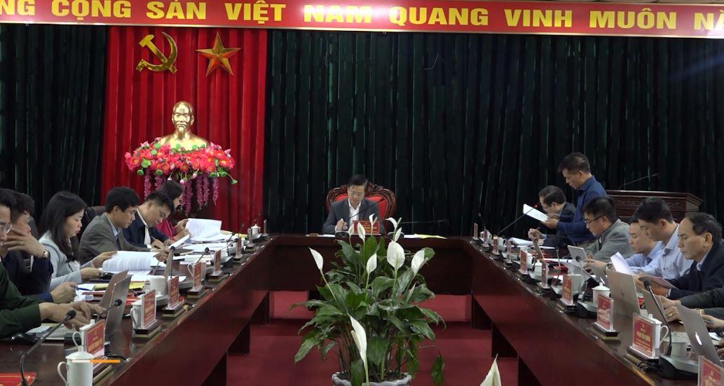 Đoàn công tác số 11 của BTV Tỉnh ủy giám sát công tác bầu cử tại huyện Bắc Quang