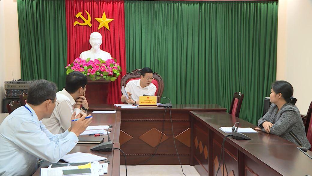 Chủ tịch UBND tỉnh Nguyễn Văn Sơn tiếp công dân