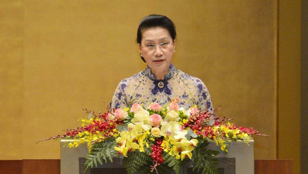 Quốc hội chính thức miễn nhiệm Chủ tịch Quốc hội Nguyễn Thị Kim Ngân