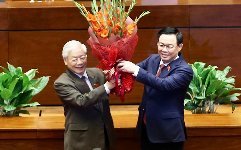 Quốc hội miễn nhiệm chức vụ Chủ tịch nước đối với đồng chí Nguyễn Phú Trọng