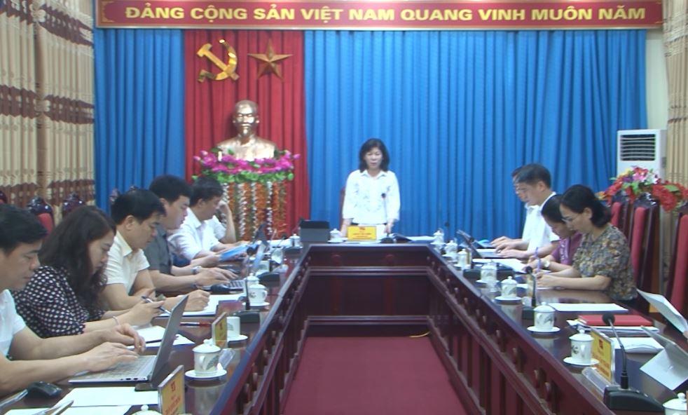 Phó Chủ tịch TT HĐND tỉnh Chúng Thị Chiên kiểm tra công tác chuẩn bị bầu cử tại huyện Bắc Mê