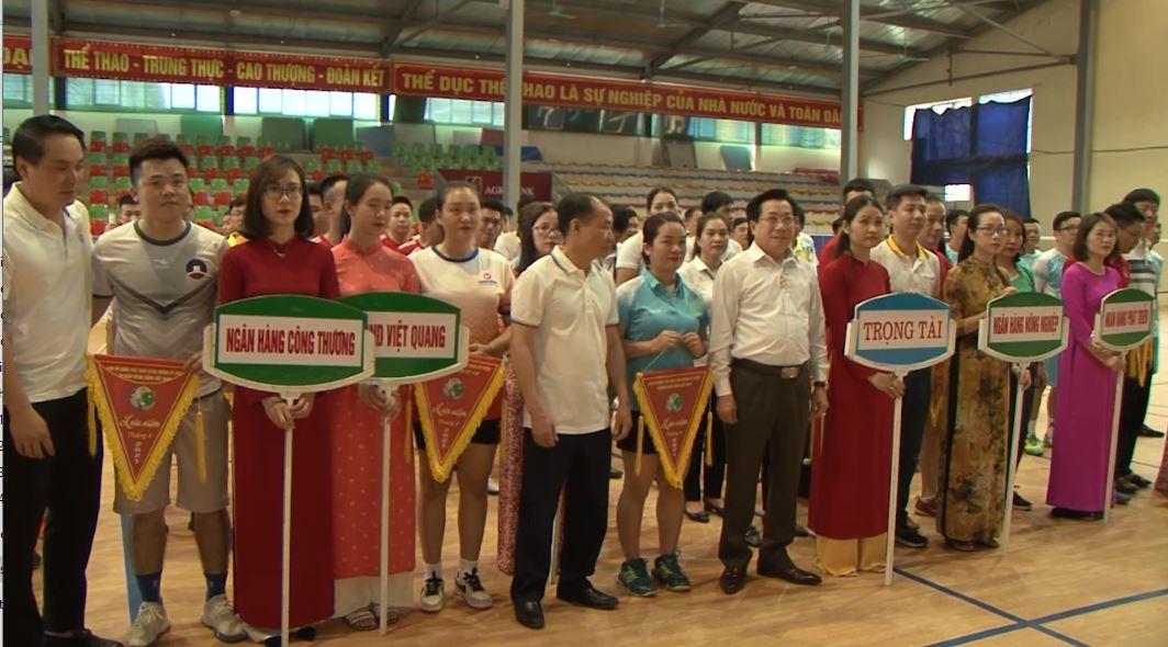 Giải thể thao chào mừng 70 năm thành lập ngành Ngân hàng Việt Nam