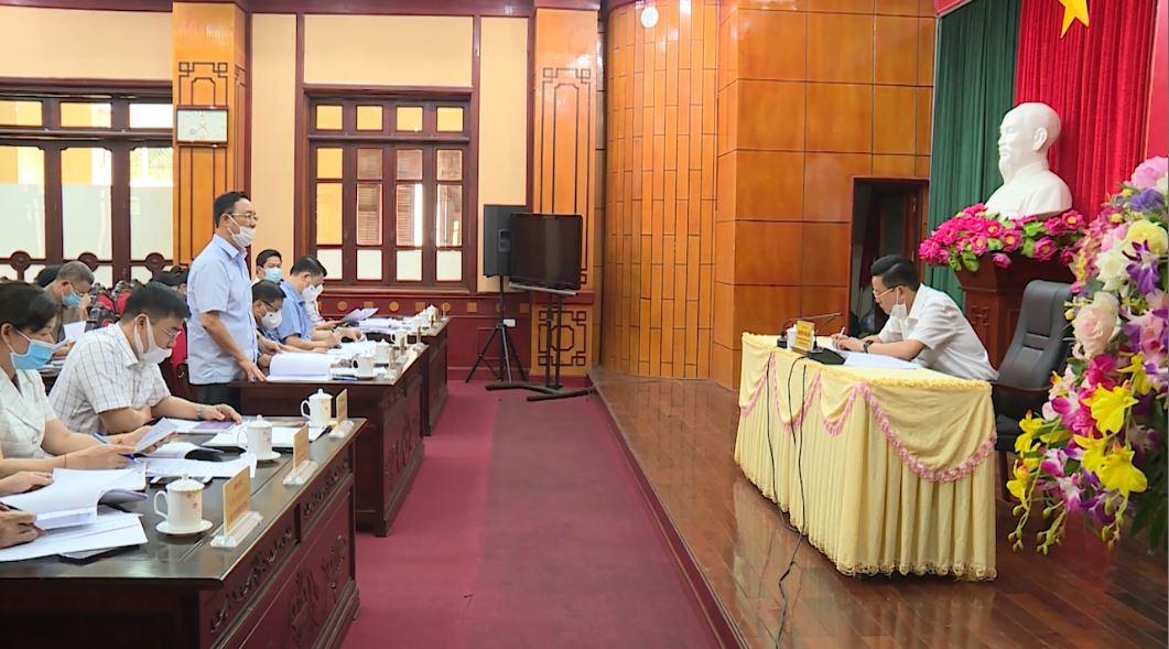 Phiên họp thứ 5 Ủy ban bầu cử ĐBQH khóa XV và Đại biểu HĐND tỉnh, nhiệm kỳ 2021 – 2026