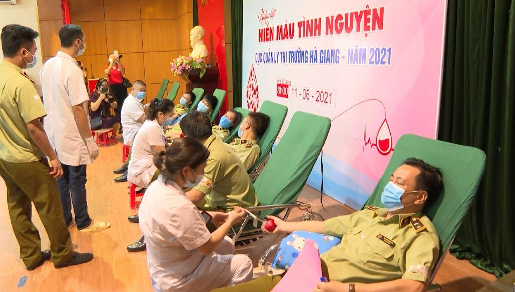 Cục QLTT tổ chức ngày hội Hiến máu tình nguyện 2021