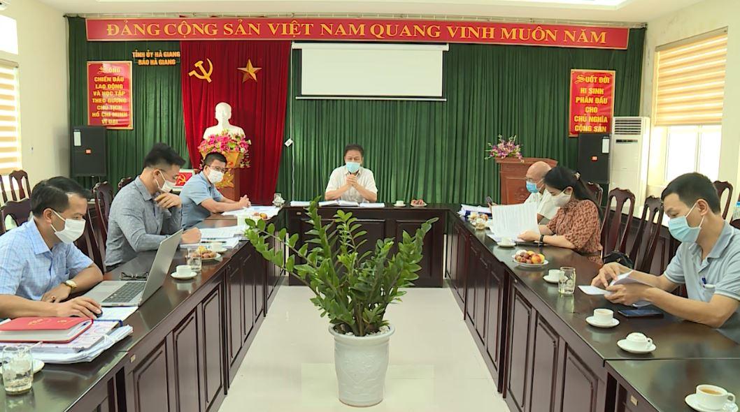 Hội đồng chung khảo Giải Báo chí tỉnh Hà Giang năm 2021 tổ chức họp lần 2