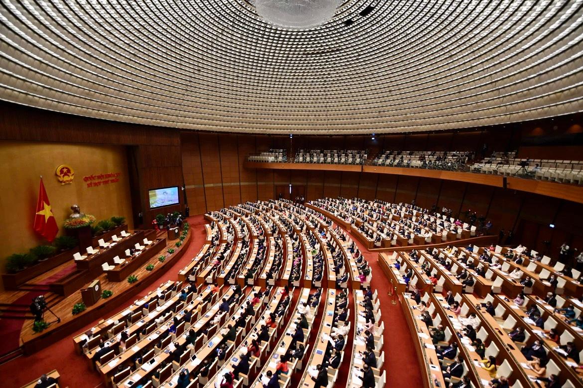 Quốc hội quyết định Chính phủ khóa XV có 22 bộ, ngành