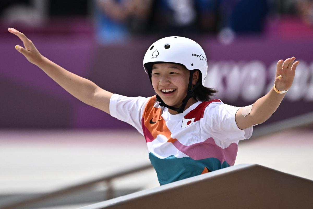 VĐV 13 tuổi giành HCV tại Olympic Tokyo