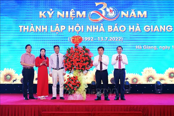 Kỷ niệm 30 năm ngày thành lập Hội Nhà báo tỉnh Hà Giang