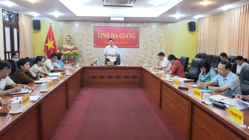 Ban cán sự đảng UBND tỉnh làm việc với Đoàn công tác trường Đại học Nông lâm – Đại học Thái Nguyên