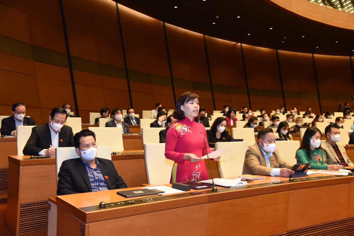 Đoàn ĐBQH tỉnh Hà Giang tham gia thảo luận tại Kỳ họp thứ hai, Quốc hội khóa XV