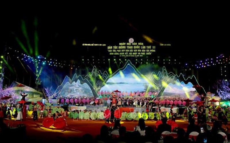 Khai mạc Ngày hội văn hóa dân tộc Mông lần thứ III tại Lai Châu