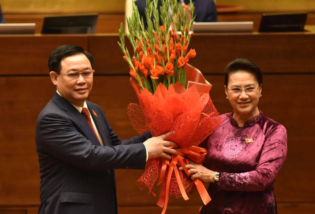 Đồng chí Vương Đình Huệ tuyên thệ nhậm chức Chủ tịch Quốc hội -0