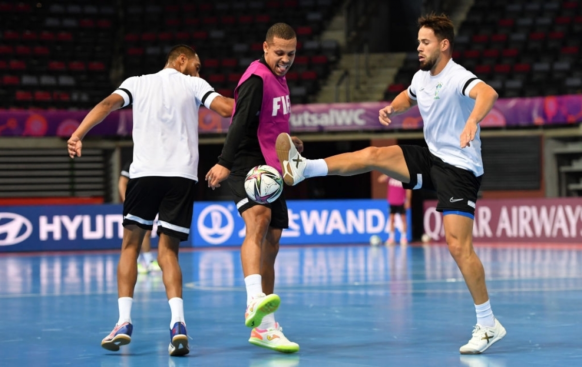 ĐT Futsal Brazil sở hữu những ngôi sao hàng đầu trong làng Futsal thế giới. (Ảnh: Getty). 