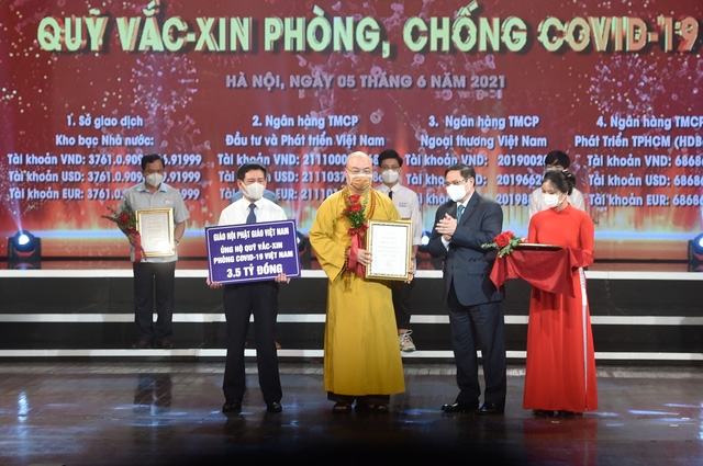 Toàn cảnh Lễ ra mắt Quỹ vaccine phòng COVID-19 - Ảnh 11.