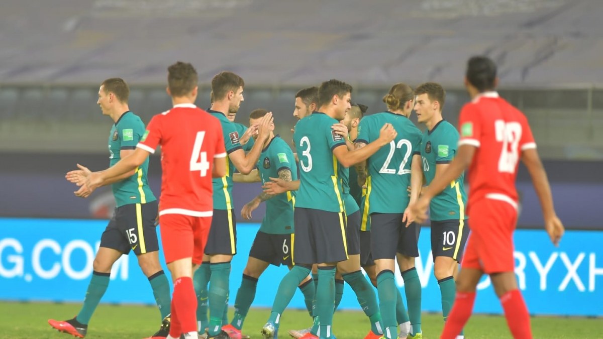 Australia là đội thứ 4 đoạt vé dự vòng loại thứ 3 World Cup 2022 khu vực châu Á. (Ảnh: AFC).