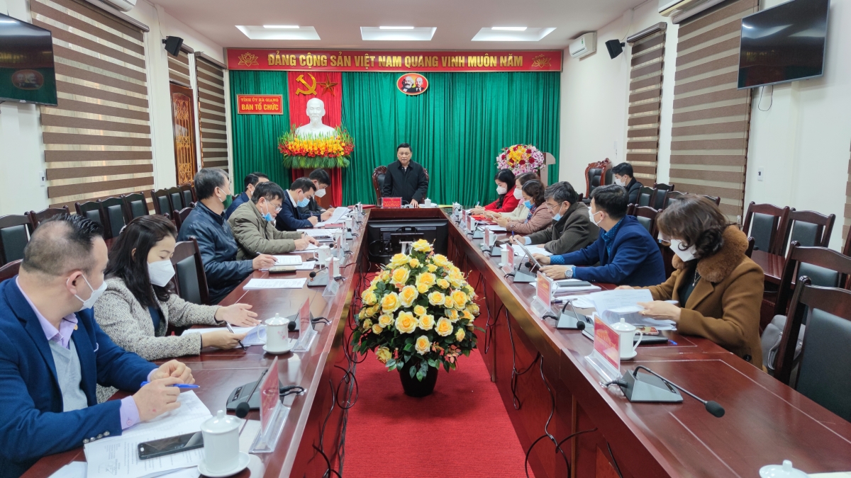 Tổng kết hoạt động đoàn công tác số 10 theo dõi, chỉ đạo toàn diện đối với Đảng bộ huyện Quang Bình