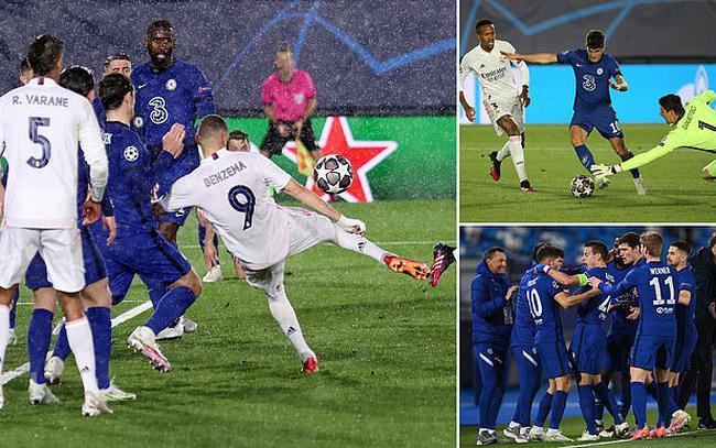 Real Madrid 1-1 Chelsea: The Blues giành lợi thế sau trận lượt đi
