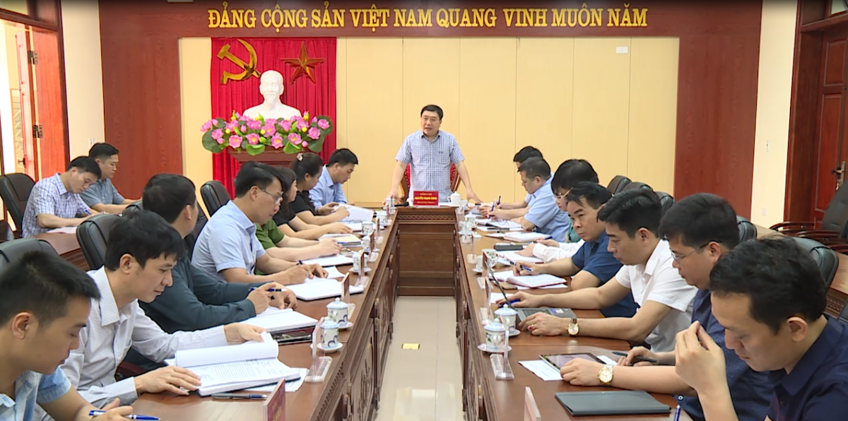 Phó Bí thư Tỉnh ủy Nguyễn Mạnh Dũng làm việc tại huyện Vị Xuyên