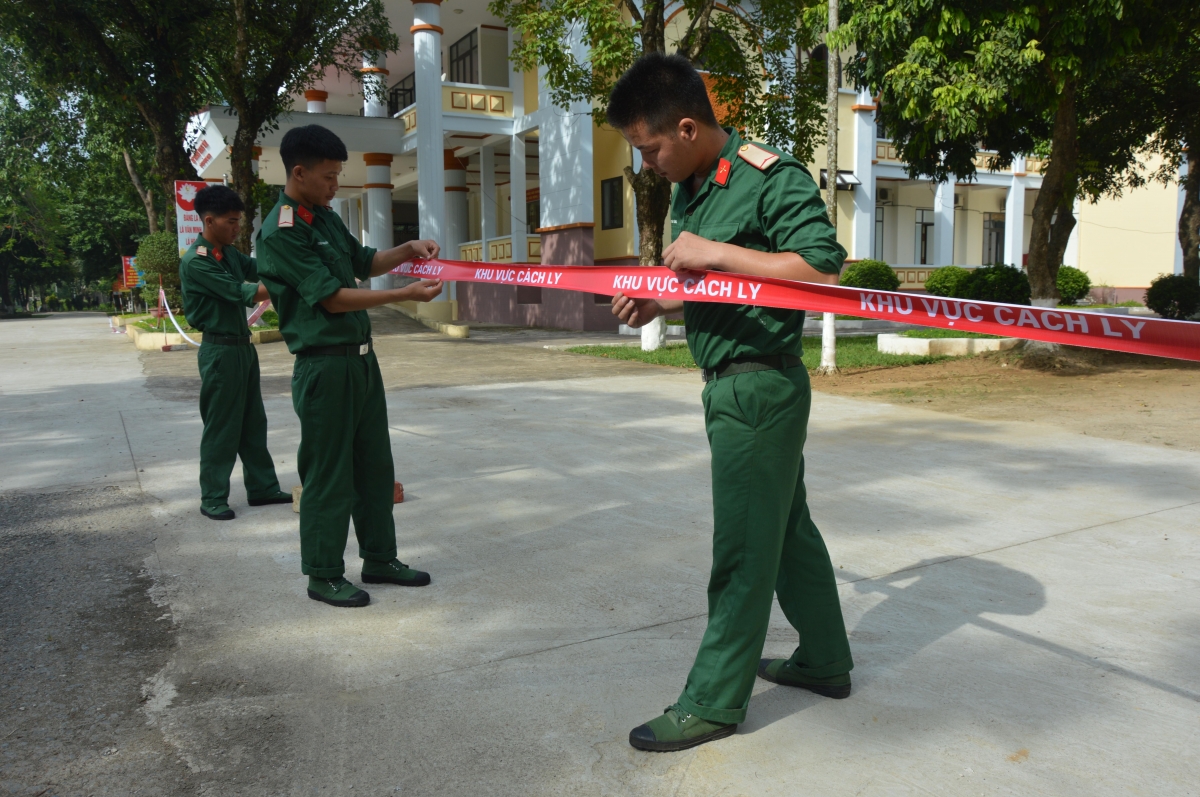 Bộ CHQS tỉnh Hà Giang hoàn thành công tác chuẩn bị các điều kiện để tập kết lao động từ Bắc Giang