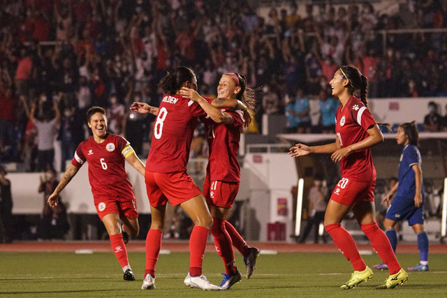 Thắng cách biệt Thái Lan, Philippines vô địch AFF Cup nữ - Ảnh 1.