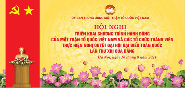 MTTQ Việt Nam tổ chức Hội nghị toàn quốc triển khai Chương trình hành động thực hiện Nghị quyết Đại hội Đảng