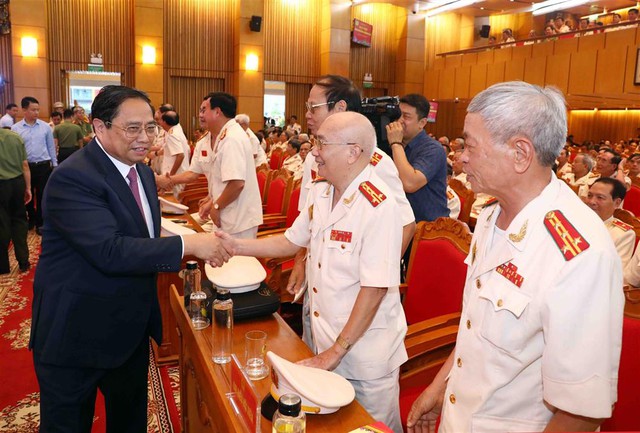 Thủ tướng Phạm Minh Chính dự Đại hội thành lập Hội Cựu Công an nhân dân Việt Nam - Ảnh 1.