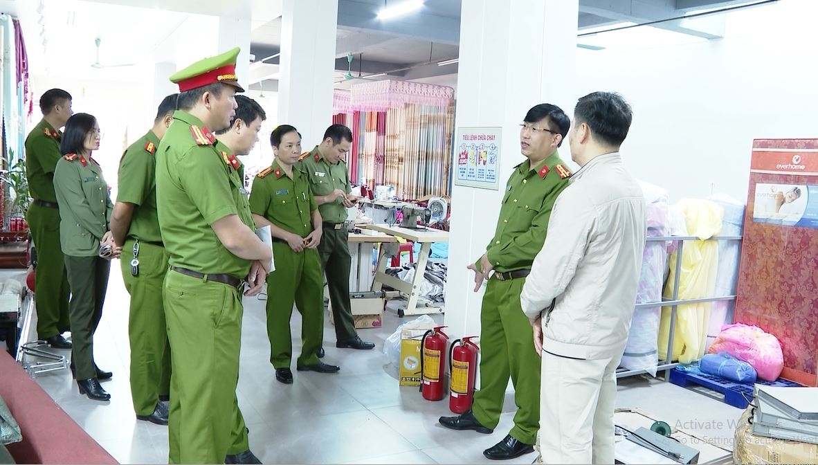 Tổ liên gia an toàn phòng cháy, chữa cháy ở huyện Bắc Quang
