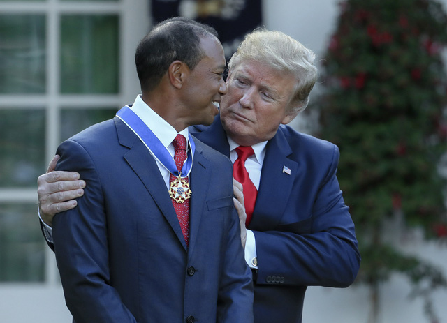 Cựu tổng thống Mỹ Trump và Obama gửi lời chúc Tiger Woods sau tai nạn kinh hoàng - Ảnh 3.