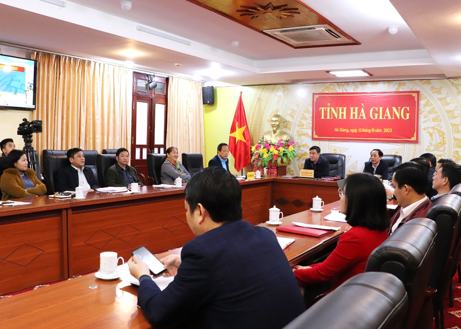 Hội nghị trực tuyến triển khai nhiệm vụ ngành Nông nghiệp năm 2023