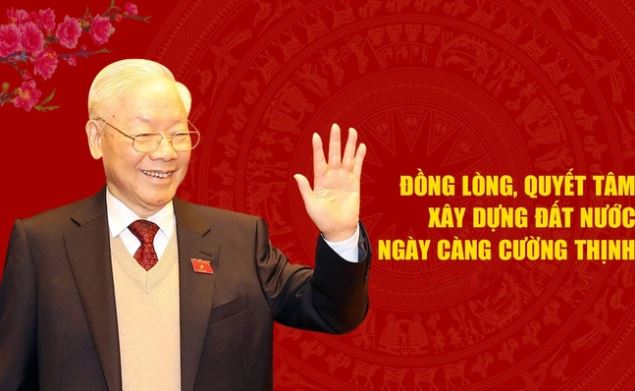 Cả nước đồng lòng, quyết tâm xây dựng một nước Việt Nam ngày càng cường thịnh, phồn vinh, văn minh, hạnh phúc