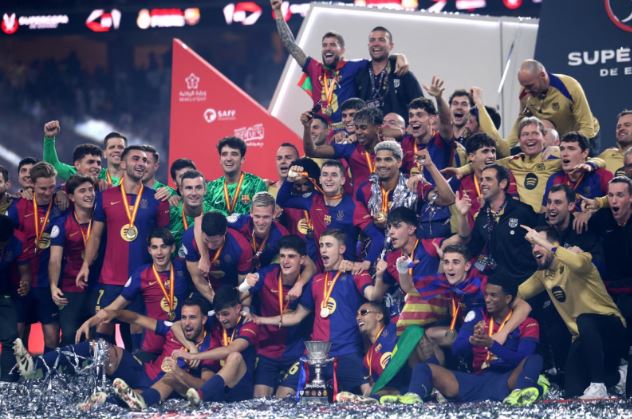 Ngược dòng không tưởng trước Real, Barca đoạt Siêu cup Tây Ban Nha