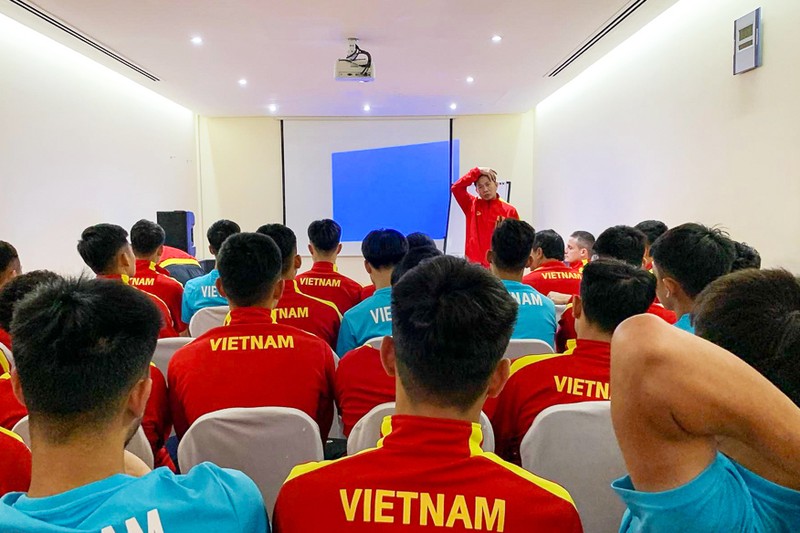 U20 Việt Nam sẵn sàng cho trận giao hữu với Dubai City FC