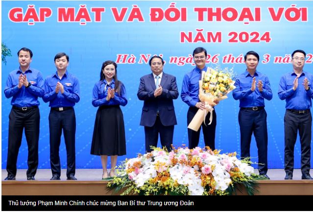 Thủ tướng Phạm Minh Chính gặp mặt, đối thoại với thanh niên