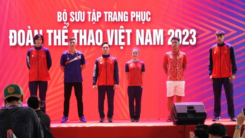 Đoàn thể thao Việt Nam công bố trang phục tại SEA Games 32