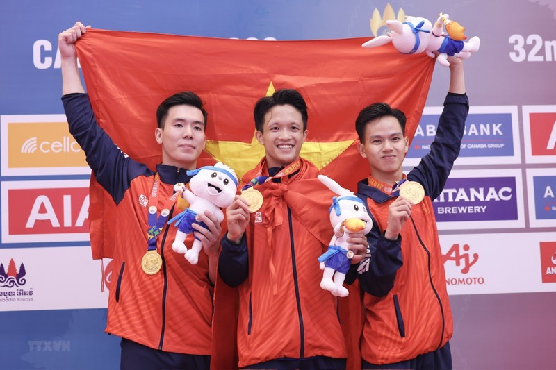 SEA Games 32: Việt Nam giành 6 Huy chương Vàng trong ngày 6/5