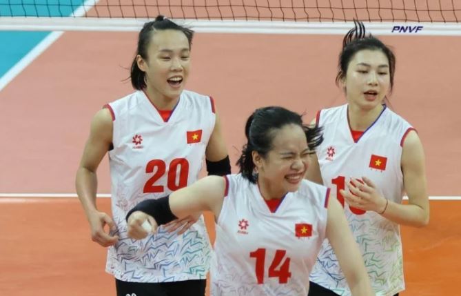 Thắng dễ Úc, bóng chuyền nữ Việt Nam có mặt ở chung kết AVC Challenge Cup 2024
