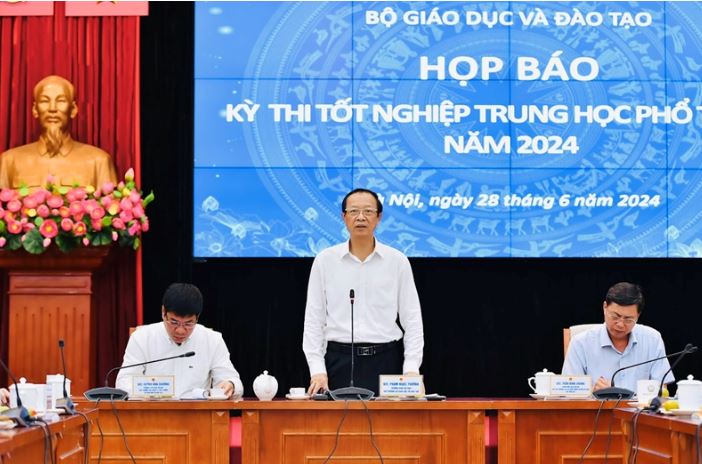 Kỳ thi tốt nghiệp THPT 2024 đáp ứng yêu cầu tổ chức thi gọn nhẹ, thiết thực