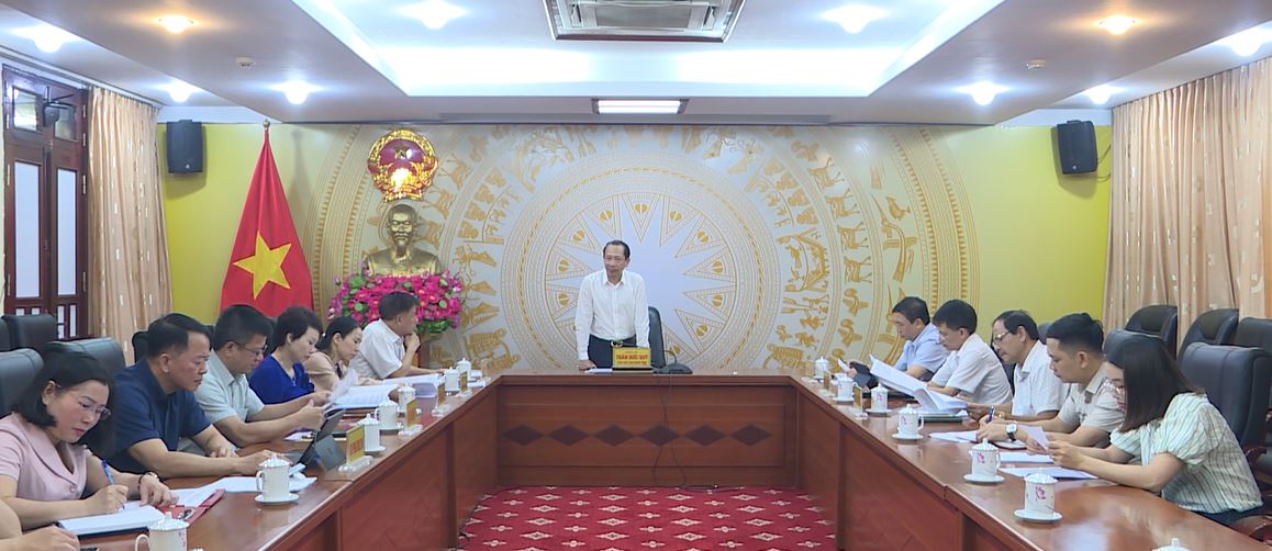 Họp Ban Tổ chức giải báo chí tỉnh Hà Giang năm 2024