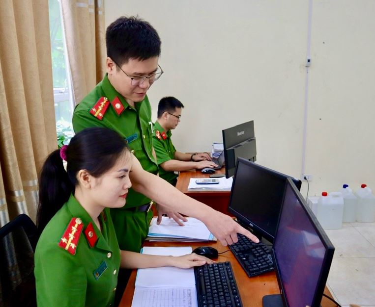 Cảnh sát PCCC Hà Giang nâng cao chất lượng công tác cải cách hành chính