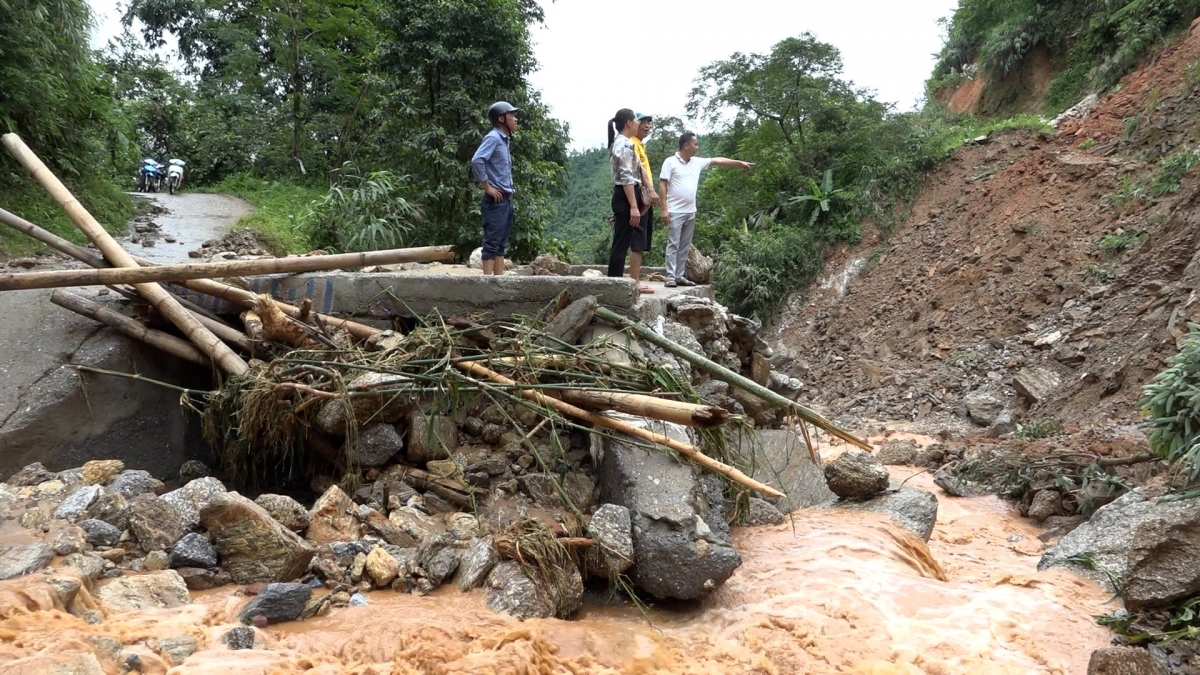 Mưa lớn tiếp tục gây thiệt hại tại các địa phương trong tỉnh Hà Giang