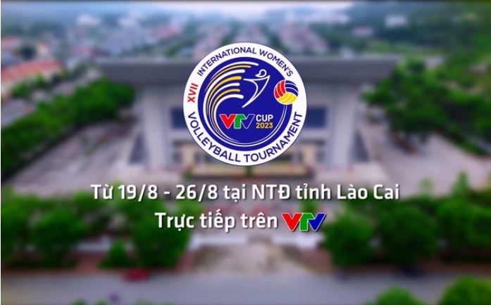 Lịch thi đấu và trực tiếp Giải bóng chuyền nữ Quốc tế VTV Cup Ferroli 2023 trên VTV