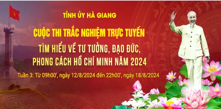 Hơn 50 nghìn người tham gia tuần 2 Cuộc thi trắc nghiệm trực tuyến tìm hiểu về tư tưởng, đạo đức, phong cách Hồ Chí Minh