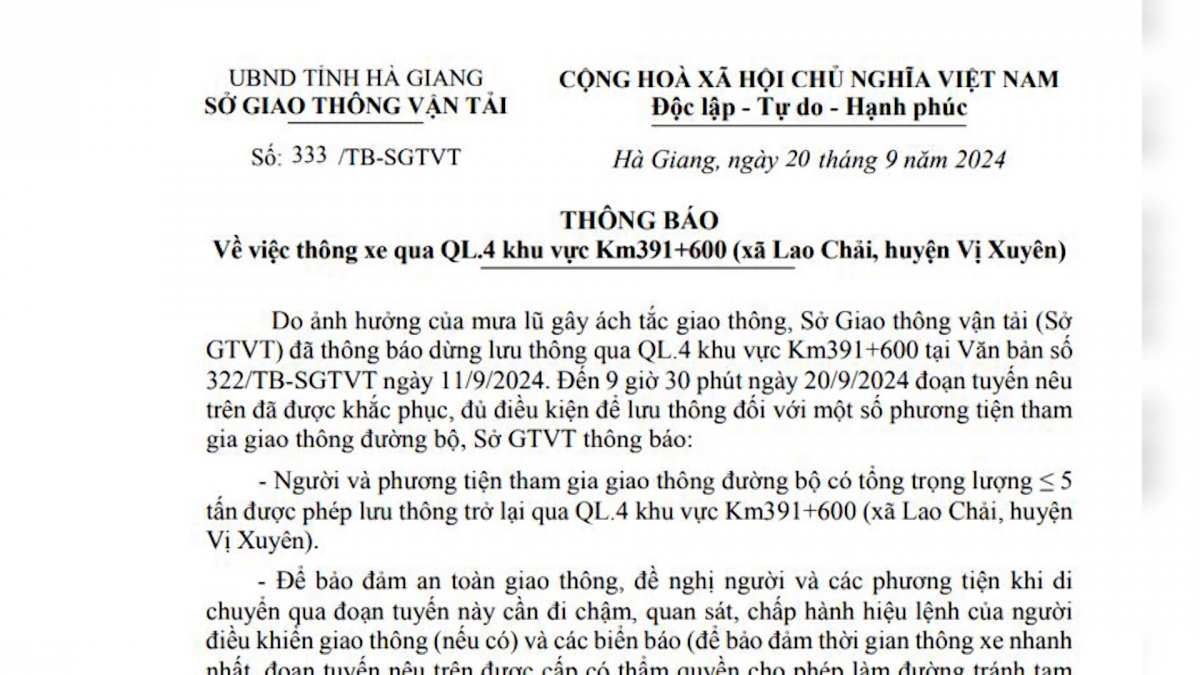 Đèn giao thông - Ngày 21/9/2024