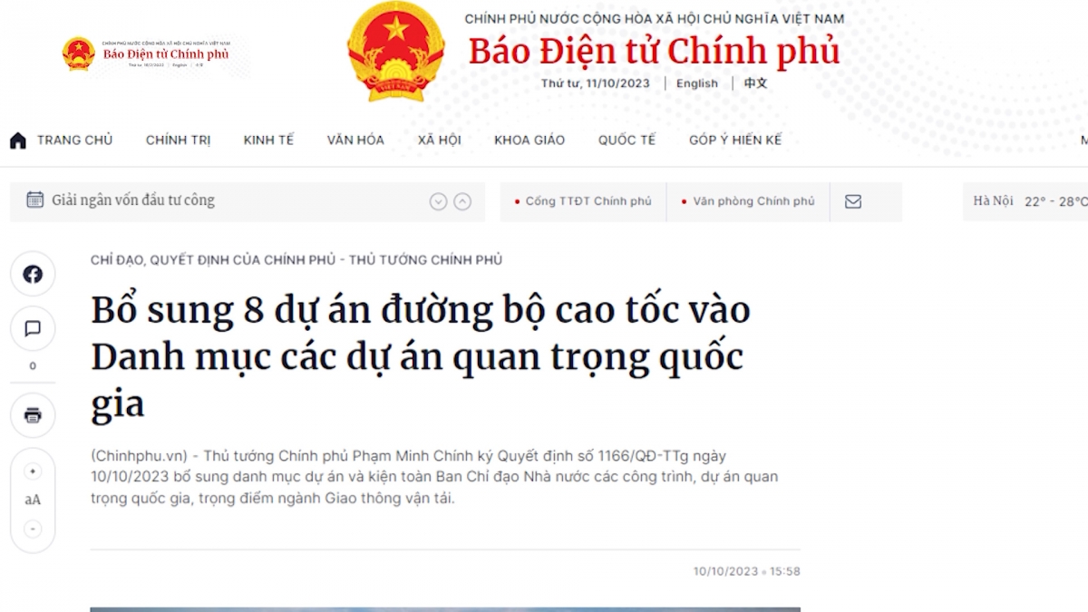 Báo chí 24h - Ngày 11/10/2023